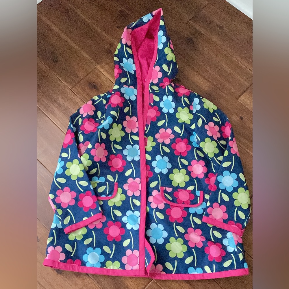 Gymboree girls rain jacket size 7-8